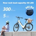 thumbnail image 2 of ZDZA Electric Bike for Adults 26” with a 750W Peak Motor Ebike , Electric Mountain Bike with a 48V Removable Battery, 7-Speed Electric Bicycle, Class 2, UL 2849, 2 of 8
