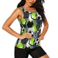 thumbnail image 2 of Gaeub Football Women's Workout Tank Tops Lightweight Sleeveless Shirts for Women for Athletic Running Tennis Yoga -, 2 of 9