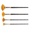 KINGART Premium Original Gold 9050A-2 Script Liner Series – Cepillo para artista, pelo sintético