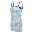 thumbnail image 5 of Ladies Elegant Sling Sleeveless Sexy Dress floral, 5 of 6