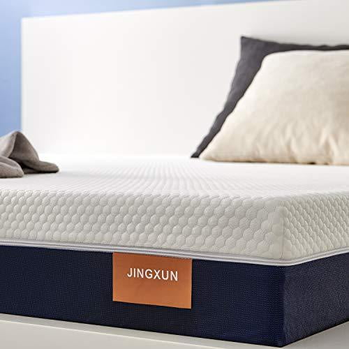Twin Size Mattress, Jingxun 10 inch CoolingGel Memory Foam Mattress in