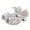 a-Silver227, variant on FINALGANG Girls Kids Blue Glitter Peep Toe Mid Heel Mary Jane Shoes With Rhinestone Strap Gold Charm Lace Edge Soft Cushioned Insole Sandals For Party Daily Wear Casual Shoes