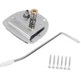 thumbnail image 4 of Juego de puente de trémolo para guitarra eléctrica con tornillo de reemplazo directo, puente de trémolo, conjunto de trémolo resistente para guitarra Plata, 4 of 8