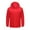 Red, variant on Women's Men Winter Hooded Softshell Windproof Soft Coat Long Sleeve Jacket