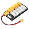 thumbnail image 4 of Placa de Carga de Batería de Lipo, PCB XT30 XT60 Enchufe 20Awg Cable de Salida 2 Conectores de Litio Batería de Litio Paralelo de la Placa de Carga de Carga para Las Baterías de, 4 of 7