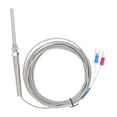 thumbnail image 4 of K Type Thermocouple, 50mm Probe Wide Measurement Range High Sensitivity Temperature Sensor High Temperature Resistant  For Maintenance 3 Meter, 4 of 8
