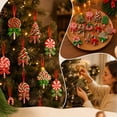thumbnail image 5 of Christmas Decorations, 16 Pcs Candy Cane Ornaments Set for Christmas Tree, Shatterproof Mini Candy Christmas Decor for Xmas Tree Home Decorations, 5 of 6
