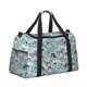 thumbnail image 2 of Fotbe pirate with funny animals Bolsa de Viaje con Estampado, Bolsa de Fin de Semana para Mujer con Compartimento para Zapatos, Bolsa de Gimnasio con Bolsillo Húmedo, 2 of 7