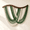 Sage Green, variant on Navy Blue Dip Dyed Yarn Art Boho Handwoven Rope Tapestry for Bedroom Living Room Decor