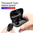thumbnail image 2 of Go Air Pop True Wireless Bluetooth Earbuds & Charging Case - Mauve, Dual Connect, IPX4 Sweat Resistance, Bluetooth 5 Connection, 3 EQ Sound Settings Signature, Balanced, Bass Boost(Pink), 2 of 6