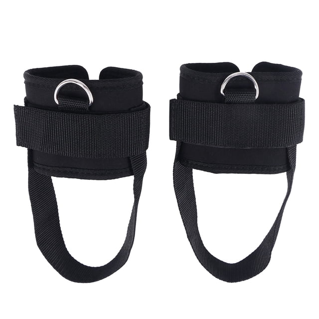 Miangastore Workout Straps Ankle Cuffs Adjustable Fit for Glute Activation and Hamstring Focus 2Pcs