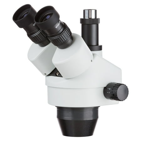 AmScope SM745T 7X-45X Trinocular Zoom Power Stereo Microscope Head