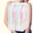 thumbnail image 4 of Cubiertas a prueba de polvo Cubierta de polvo de ropa transparente portátil para colgar ropa (M) Libre de BPA, 4 of 8