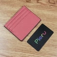 thumbnail image 4 of Portable Thin Multi Slot Card Case Bank Card Credit ID Card Slim Card Holder PU Card Bag Women Card Holder Business Wallet PINK, 4 of 8