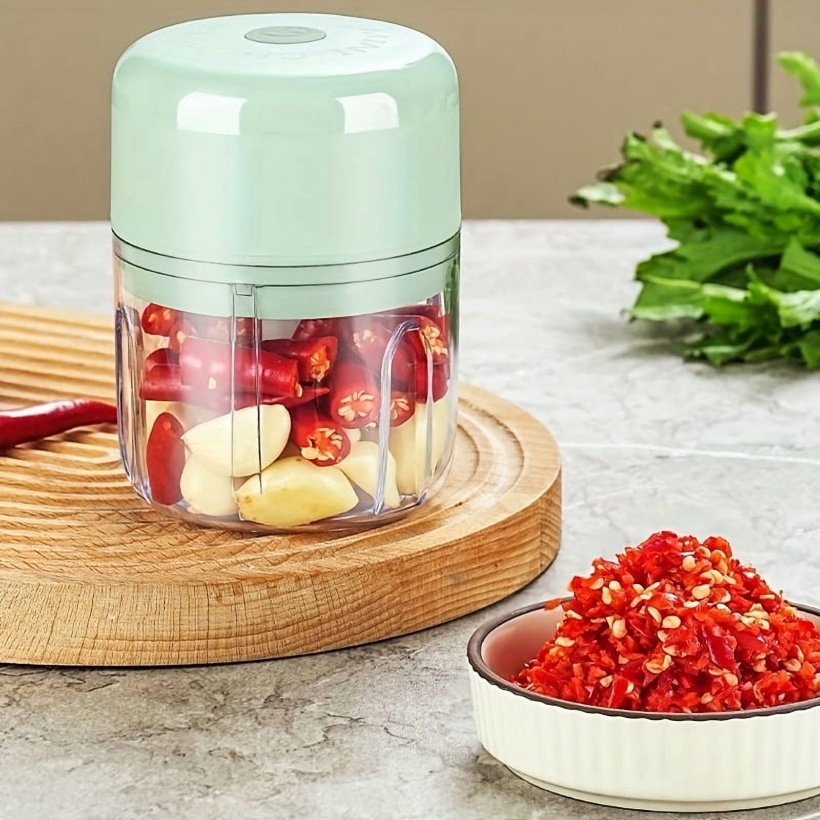 Multifunctional Vegetable Chopper And Garlic Press