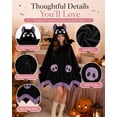 thumbnail image 3 of Bat Snug Bat Blanket Bat Hoodie Wearable Blanket Hoodie Throw Halloween Plush Fleece Oversized Soft Warm Cozy Adult Women Gift, 3 of 8