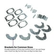 thumbnail image 6 of Speedway Motors Rear End Disc Brake Conversion Kit, Includes Single Piston Calipers, E-Brake Cables, D154 Pads, Rubber Hoses, Caliper Brackets, Fits 9 Inch Ford Truck, 6 of 10