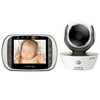 Motorola MBP854CONNECT-2 Dual Mode Baby Monitor with 2 Cameras and 4.3-Inch LCD Parent Monitor and Wi-Fi Internet Viewing (Renewed)