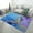 Flannel-3, variant on Blue Gold Marble Art Print Carpet Style Living Room Bedroom Rug Soft Carpet Modern 3d Entry Door Mats Household