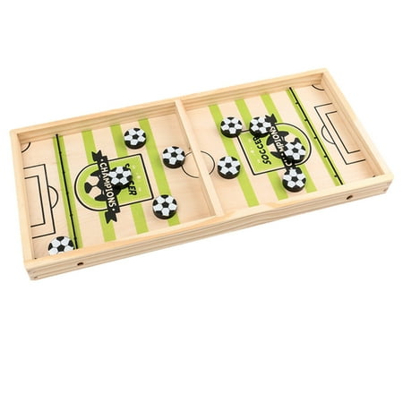 

NUOLUX 1 Set Soccer Catapult Chess Toy Wooden Catapult Chess Toy Kids Board Game Toy