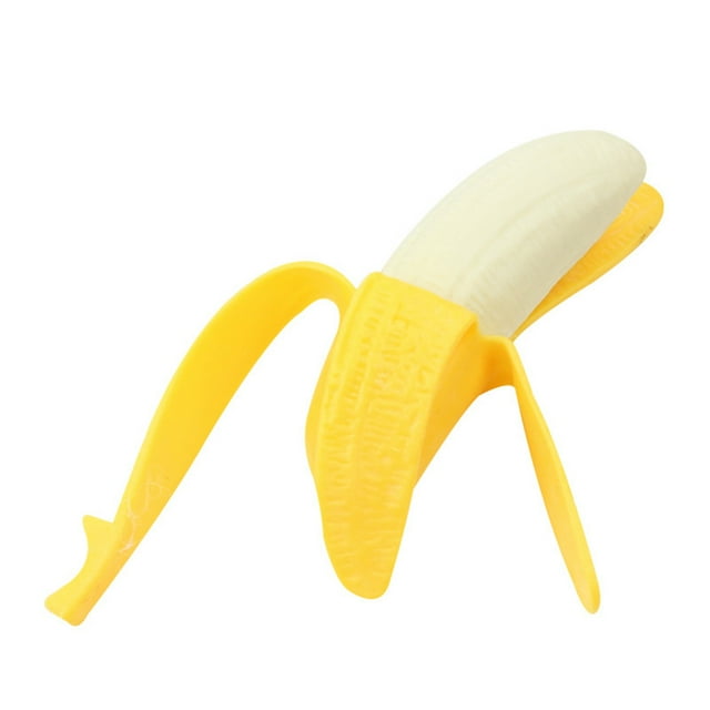 Cute Spoof Peeling Banana Squishy Fidget Toys Anti Stress Prank Tricks Toy Tmvgtek juguetes de los niños