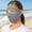 Light Ashy, variant on UV Face Cover UPF 51+ Women Summer Breathable Face Covering Eye Protection Sunscreen Mask Sports Face Cover For Hiking Running Cycling & Outdoor Sports Grey One Size