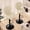 Beige, variant on Exnote Bar Stools Set of 2, Modern Swivel Adjustable Bar Chairs, Faux Leather Upholstered Counter Height Bar Stools with Backrest, Comfort Barstools for Kitchen Island, Home Bar, Black
