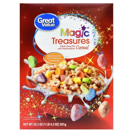 Great Value Cereal, Magic Treasure, 20.5 Oz (Pack of 2)