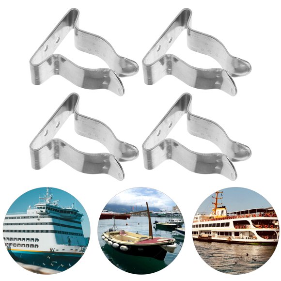 WHAMVOX 4Ud Clips Organizadores De Resorte Para Palas Y Cañas De Accesorios Para Equipos Marinos