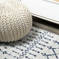 thumbnail image 5 of JONATHAN Y MOROCCAN HYPE 4 x 6 Area Rug, Boho Vintage Diamond - Cream/Navy, MOH101F-4, 5 of 9