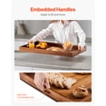 thumbnail image 5 of VEVOR Noodle Board Stove Cover, Stove Top Cover Board for Gas Burner & Electric Stove, Acacia Wood Cutting Board with Built-in Handles, RV Stovetop Cover/ Kitchen Sink Cover for Counter Space , 5 of 9