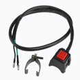 thumbnail image 3 of 7/8in 22mm motocicleta manillar botón pulsador arranque bocina ON OFF Kill Switch Tmvgtek Accesorios para autos y motos, 3 of 9