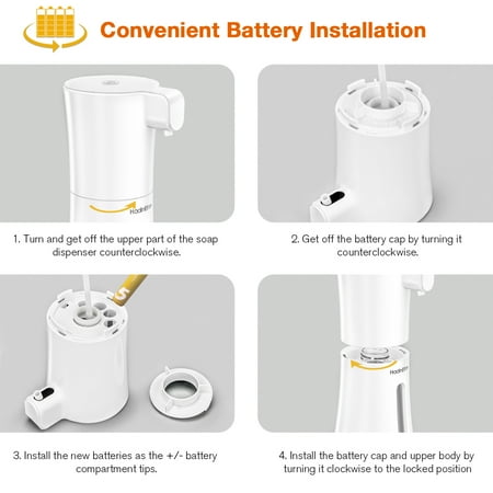 HadinEEon Automatic Foaming Soap Dispenser with Sensor for Kitchen