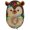 Light Brown, variant on Squishmallows Junior Hans the Hedgehog Slipper, Sizes 13/1-4/5
