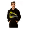 thumbnail image 2 of Fly Society Mens The Palm Beach Hoodie Sweatshirt, Black, Small, 2 of 2