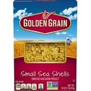 Golden Grain Small Sea Shells, 16 oz