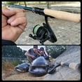 thumbnail image 3 of PURELURE DANCE S822H ML H Spinning Rod For Bass High Carbon Long Throwing Fishing Rod In FUJI Accessories, Plus Spinning Reel, 3 of 6