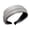 Grey, variant on Siminsem Western Fashion Headband for Women Wide Brim French Style High Cranial Top Soft Cotton Non Slip Daily Wear Hair Accessories High End Vintage Retro Volume Boosting Hair Hoop,White,One Size