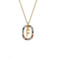 thumbnail image 1 of Collar con Letras shaofei Diseño Pdpaola25 Colgante de Lujo Oro, 1 of 1