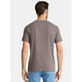 thumbnail image 3 of George Men's and Big Men's V-Neck Tee with Short Sleeves, Sizes XS-3XL, 3 of 5