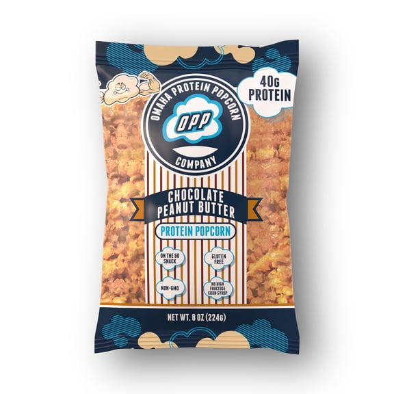 Omaha Protein Popcorn - Chocolate Peanut Butter Cup 2 Pack