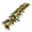 G, variant on OCCOA Christmas Garland with LED Lights Pre-Lit Artificial, Cedar Christmas Leaf Garland for Balcony Mantel Stair Handrail, Indoor Outdoor Holiday Decor, F