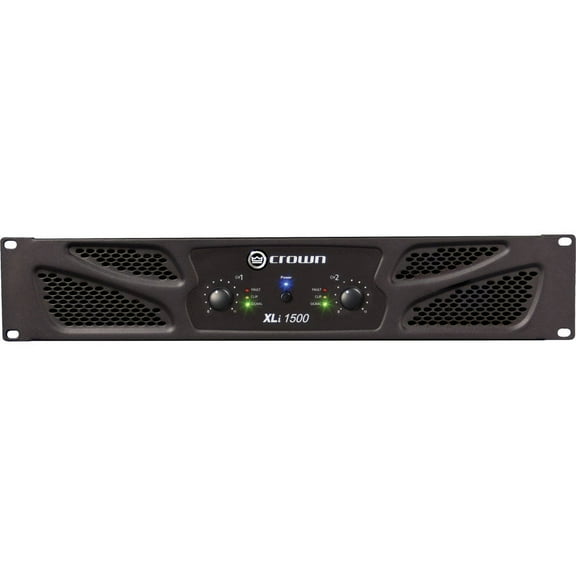 Crown XLi1500 Two-channel, 450-Watt at 4Ω Power Amplifier
