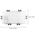 thumbnail image 2 of AURARMLET 1-Pack Color Mixing Box Painting Palette Transparent Plastic Artist Paint Tray, 2 of 8