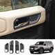 thumbnail image 4 of Cubierta Protectora para Manija Interior de Puerta de Automóvil, Panel de Cuenco, Accesorios Interiores de Fibra de Carbono para Prado LC250 2024, 4 of 5