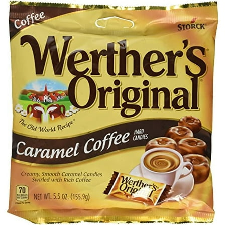 Werthers Original Caramel Coffee Hard Candies 5.5 Oz