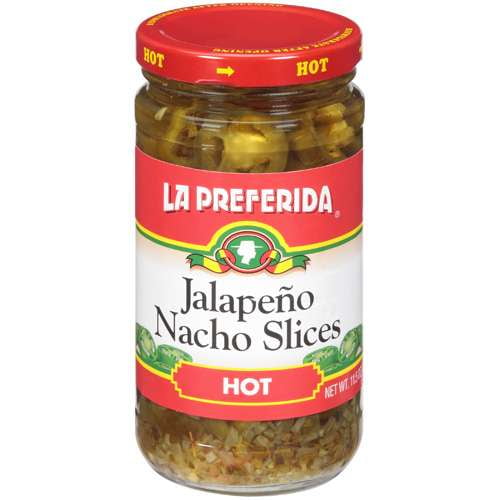La Preferida Jalapeño Nacho Slices, Hot, 11.5 oz