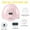 Pink, variant on UV LED Nail Lamp,Nail Dryer LED UV Nail Light for Gels Polishes with Sensor 4 Timer PENGXIANG 80W SUN5 (White)