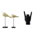 thumbnail image 1 of Esculturas Modernas De Madera Con Forma De Pájaro Y Gestos De Mano, Adornos Creativos De Animales Y Dedos Para Dormitorio, Escritorio, Entrada, Apartamento, Decoración De Restaurante., 1 of 8