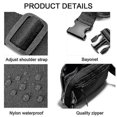 thumbnail image 5 of Women Men Fashion Waist Pack Small Belt Bag With Adjustable Strap For Running, Travel And Hiking, 5 of 5